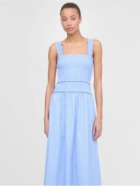 NWT Hill House Azalea nap dress in blue stripe